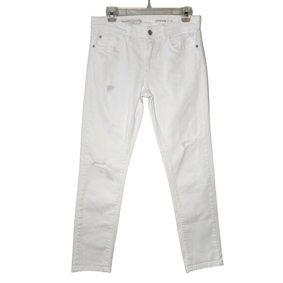 Pilcro And The Letterpress Women Jeans, Distressed Slim Boyfriend Jeans, Sz 30 - Picture 1 of 10